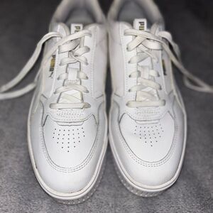 PUMA Women's White Platform Sneakers